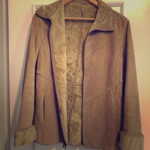 Vintage genuine leather jacket